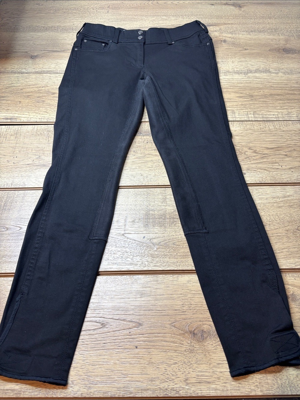 Women’s Goode Rider Equestrian Black Riding Breeches Pants Size 30L